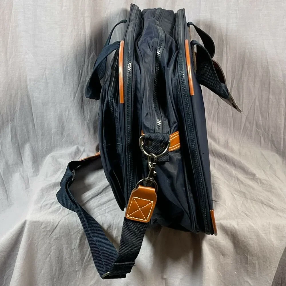 Jordache Canvas Large Carry On Shoulder Messenger Bag Travel Weekender Vintage